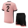 Conjunto (Camiseta+Pantalón Corto) Paris Saint-Germain Achraf Hakimi 2 Tercera Equipación 2024-25 - Niño